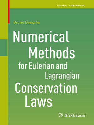 cover image of Numerical Methods for Eulerian and Lagrangian Conservation Laws